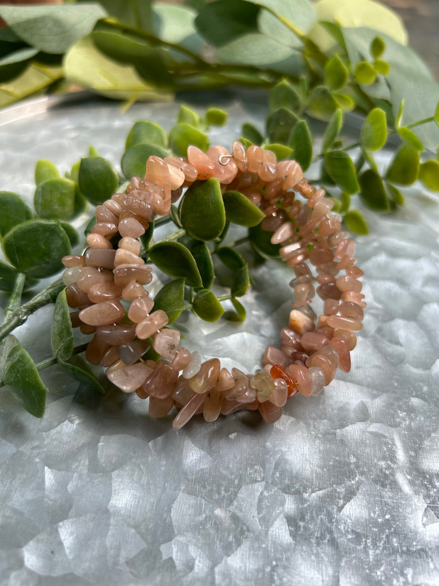 Sunstone Chips Bracelet