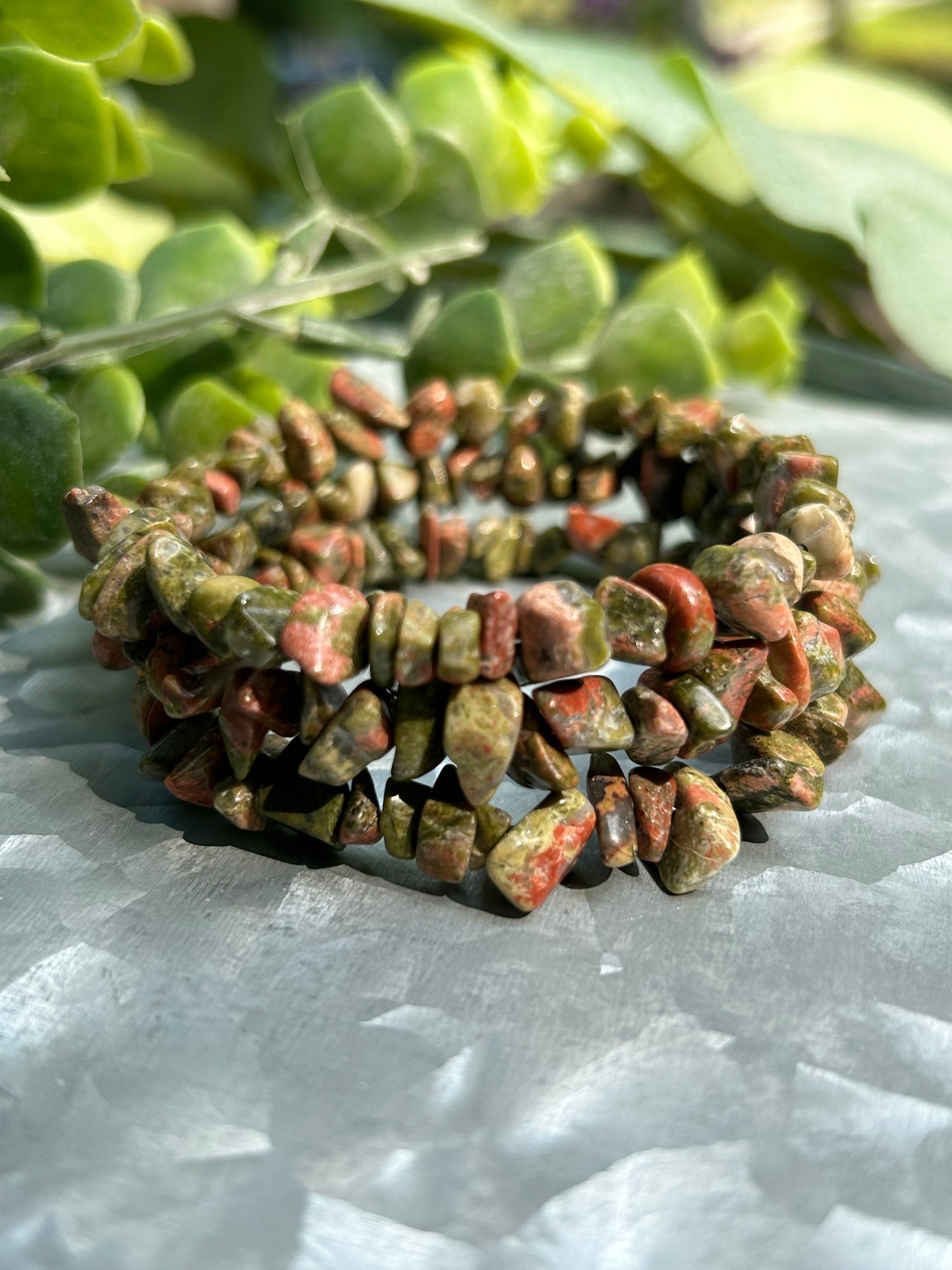 Unakite Bracelet