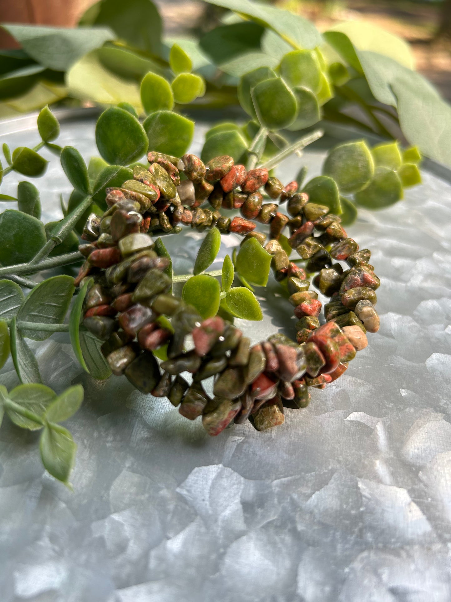 Unakite Bracelet