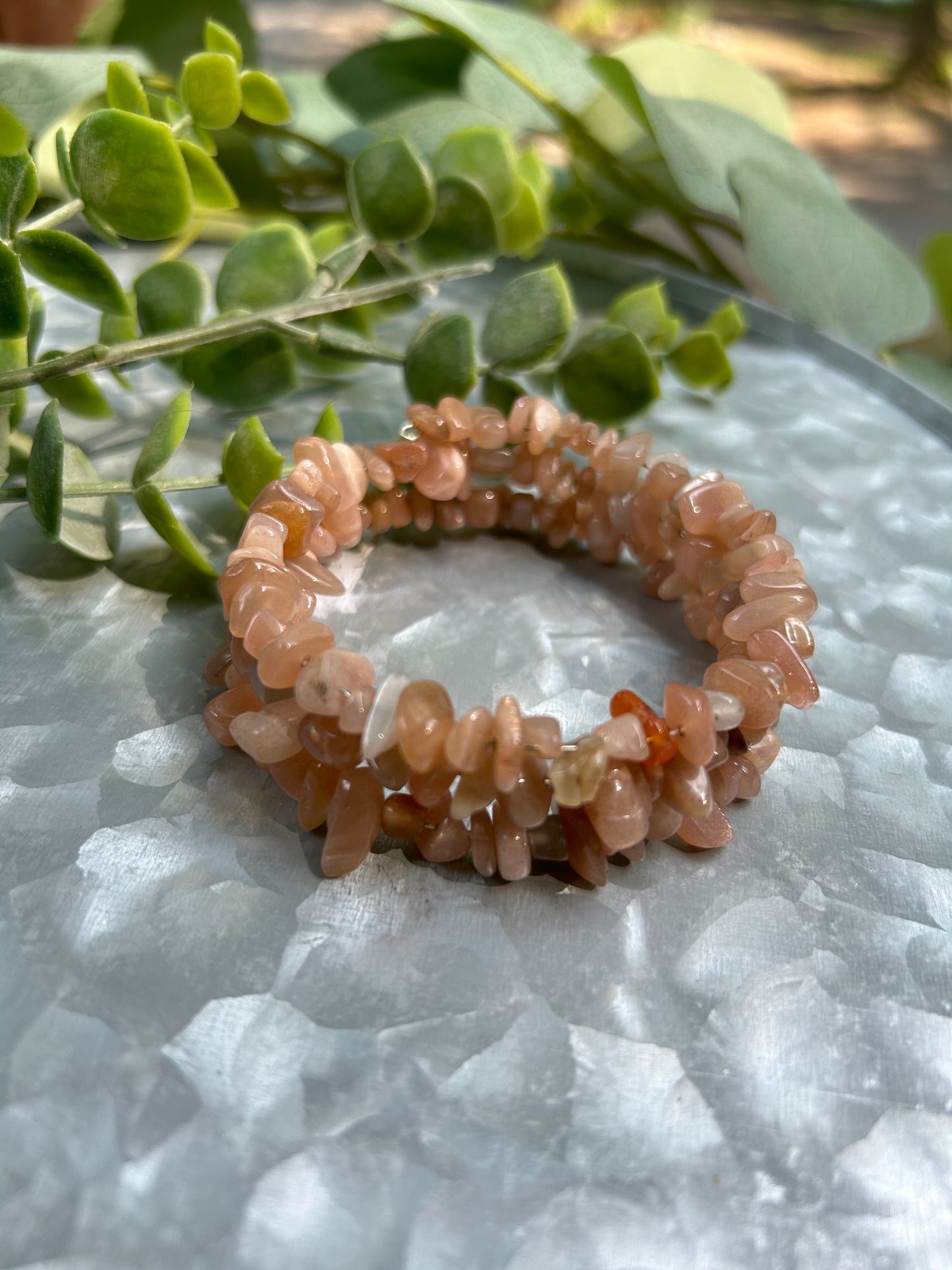 Sunstone Chips Bracelet