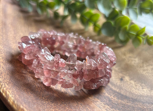 Pink Quartz Bracelet