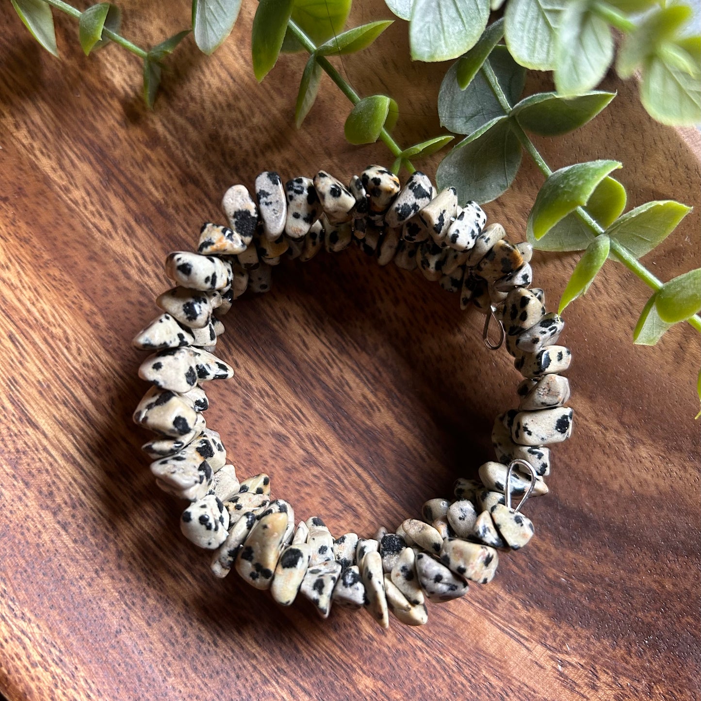 Dalmatian Jasper Bracelet